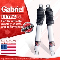 Pair Rear Gabriel Ultra Plus Shock Absorbers for Nissan Navara D23 NP300 2WD 4WD