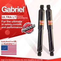 2 x Rear Gabriel Ultra LT Shock Absorbers for Fiat Ducato Van Cab Chassis 07-On