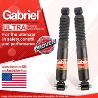 2 x Rear Gabriel Ultra Shock Absorbers for Peugeot 206 Hatchback 2/01-2/07