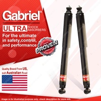 2 x Rear Gabriel Ultra Shock Absorbers for Renault Captur J87 SUV 2/15-On