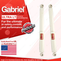 2 x Rear Gabriel Ultra LT Gas Shock Absorbers for Chevrolet Silverado 1500 4WD