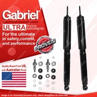 2 x Rear Gabriel Ultra Shock Absorbers for Ssangyong Musso 2.9TDi 3.2L SUV 96-07