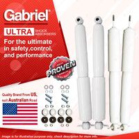 Gabriel Front + Rear Ultra LT Shock Absorbers for Jeep Cherokee XJ SUV 4WD