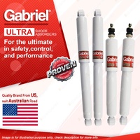 Gabriel Front + Rear Ultra Shock Absorbers for Mazda BT50 UN B2500 B3000