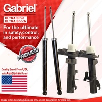 Gabriel Front Rear Ultra Shock Absorbers for Volvo C30 MK C70 MC S40 MS V50 MW