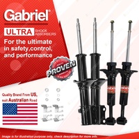Gabriel Front + Rear Ultra Shock Absorbers for Ford Festiva WB WD WF 4/94-12/00