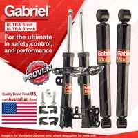 Gabriel Front + Rear Ultra Shock Absorbers for Holden GMH Astra AH 04-10