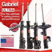 Gabriel Front + Rear Ultra Strut Shocks for Toyota Camry Aurion ACV AHV GSV40R