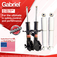 Gabriel Front + Rear Ultra Shock Absorbers for Mazda MPV LW 2.5 3.0L Wagon 99-06