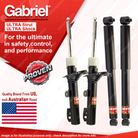 Gabriel Front + Rear Ultra Shock Absorbers for Ford Transit VM Bus RWD 06-14