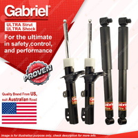 Gabriel Front + Rear Ultra Shock Absorbers for Ford Transit VM Van Cab RWD 06-14