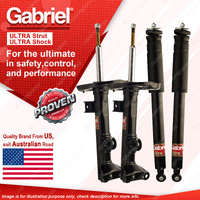 Gabriel Front Rear Ultra Shock Absorbers for Mercedes Benz C Class CLC200 CL203
