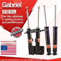 Gabriel Front + Rear Ultra Shock Absorbers for Peugeot 307 T5 T6 Hatchback 01-08