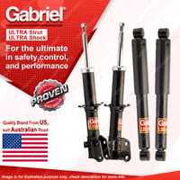 Gabriel Front Rear Ultra Shock Absorbers for Suzuki Ignis RG413 Hatch 10/00-2/05