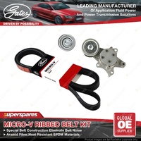 Gates Micro-V Belt Kit for Toyota Hilux GUN 156 112 125 126 123 136 Fortuner