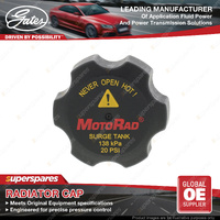 Gates Radiator Cap for HDT Commodore VE 6.0L L76 RWD Sedan 2009-2013