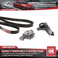 Gates Drive Belt Kit + Water Pump for Holden Commodore Calais VT VX Statesman