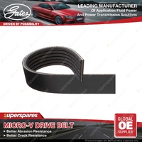 Gates Alt Micro-V Drive Belt for Volkswagen Polo 9N 9A 1.4L Hatchback 2001-2009