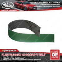 Gates FleetRunner Micro-V Belt 1509mm for Mercedes Benz Actros Mp2 Mp3 11.9L