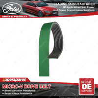 Gates Alt Micro-V FleetRunner Drive Belt for Ford Transit VM 2.2L CVRB CVRC CVRA