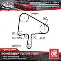 Gates Camshaft Powergrip Timing Belt for Mazda 6 GG14 GY19 2.0L 89KW