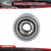 Gates Alt DriveAlign Idler Pulley for Audi Q7 4MB 4MG 4MQ 3.0L 2015-2019 Euro 5