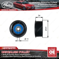 Gates Upper DriveAlign Idler Pulley for Scania 4-Series Bus K P 230 270 280 310