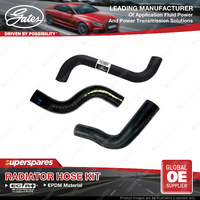 Gates Radiator Hose Kit for Subaru Outback BP 3.0L 180KW EZ30 2003-2009
