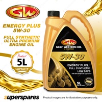 1 x Gulf Western Energy Plus 5W-30 Full Synthetic Low Saps Engine Oil 5L