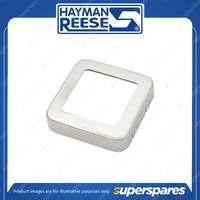 Hayman Reese Towbar Hitch Receiver - Aluminium Collar Cover 50 x 50mm