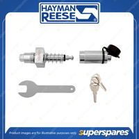 Hayman Reese Towing Accessories Silent Lockable Hitch Pin - Zinc Plated