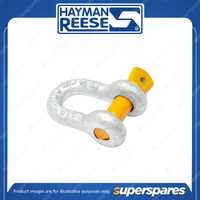 Hayman Reese Towing Accessories D Shackle 8mm Rated 750kg for Towing & Recovery