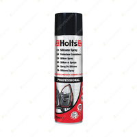 Holts 500ML Professional Silicone Spray - Lubricates Rubber and Plastics
