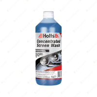 Holts 1L All Seasons Concentrated Screen Wash - Melts Ice Anti-glare