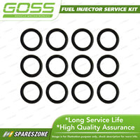 Goss Fuel Injector Service / Repair Kit - Injector Seal Pack 12 ID 6.9mm