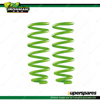2x Rear Ironman 4x4 25-50mm Lift 200-400kg Load Coil Springs TOY025C 4WD Offroad