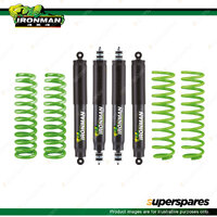 Ironman 4x4 Lift Kit Extra HD Load Foam Cell Pro Shock Absorbers NISS037DKP