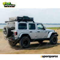 Ironman 4x4 Cross 1200 Specs Rooftop Tent Grey and Black Fabrics IRTT0067