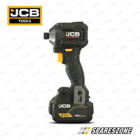 JCB Tools Professional 18V Compact Impact Driver Delivers - 230Nm Max Torque