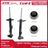 2 Front KYB Shock Absorbers + Strut Top Mount Kit for BMW 3 Series E36 92-00