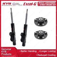 2 Front KYB Shock Absorbers Strut Mount Kit for Mercedes-Benz Sprinter W906