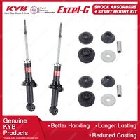 Pair Rear KYB Shock Absorbers Strut Mount Kit for Mitsubishi ASX XA XB SUV 10-ON
