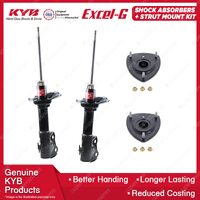 Front KYB Shock Absorbers Strut Mount Kit for Toyota Echo NCP 10R 12R 13R 99-02