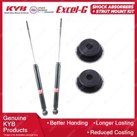 2x Rear KYB Shock Absorbers Strut Mount Kit for Toyota Echo NCP10R NCP12R NCP13R