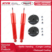 Front Skorched4's Shock Absorbers + Strut Mount Kit for ISUZU D-MAX SX TFR 08-12