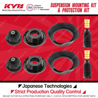KYB Front Strut Mount Bump Stop Dust Cover Kit for Benz CL203 S203 W203 CLK 209