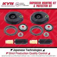 KYB Front Strut Mount Bump Stop Dust Cover Kit for Peugeot 207 5FS 5FW 9HR 9HZ