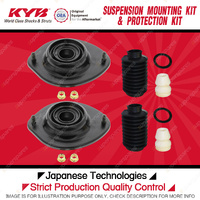 KYB Front Strut Mount Bump Stop Dust Cover Kit for Hyundai Lantra J1 1991-1992