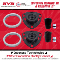 KYB Front Strut Mount Bump Stop Dust Cover Kit for Audi A6 C4 2.6 2.8L 1994-1997