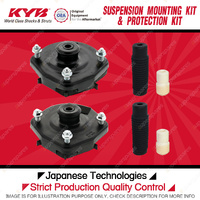 KYB Rear Strut Mount Bump Stop Dust Cover Kit for Mazda 323 BJ Astina Protege